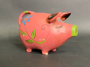 A Pretty Pink Piggy Bank