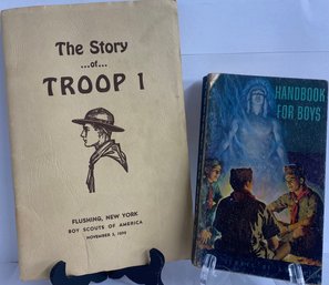 Set Of Vintage Boy-scout Books