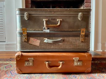Attic Found! Three Vintage Suitcases