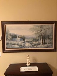 Large Picture Of Country Winter Scene