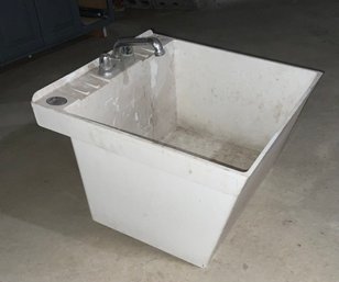 Swan Fiberglass Utility Sink With Faucet ~ Model # MF-1 ~