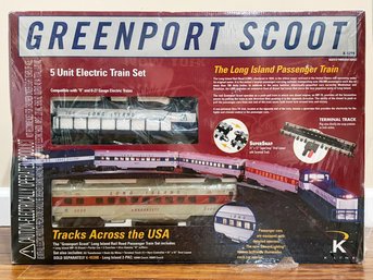 A Greenport Scoot Electric Train Set - New IN Box