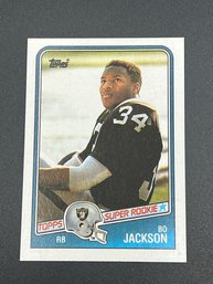 1988 Topps Football Bo Jackson Rookie Card