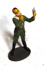 Vintage German Composition Figure Man Shaving