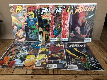 12 Random DC Robin Comic Books.   Lot 117