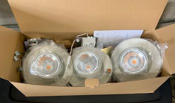 New Open Box LED Recessed Lighting  ~ 3 Lights ~ 3 OPTOTRONIC 25 W LED Driver