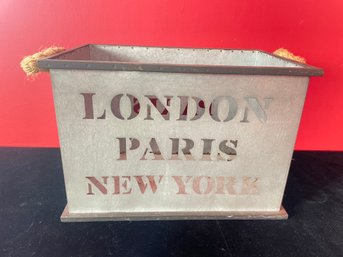 London Paris New York Metal Box