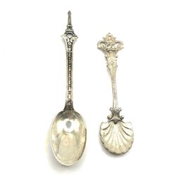 Vintage Lot Of Two European Inspired Collectors Spoons