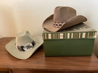 Pair Of Cowboy Hats