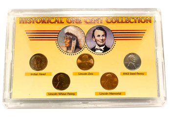 Historical One Cent Collection (5 Coin Set)