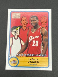 2003 Topps Bazooka LeBron James Rookie Card