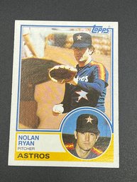 1983 Topps Nolan Ryan Card