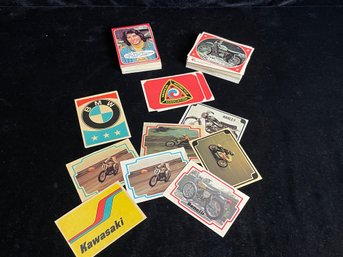 70s Motorcycle And TV Show Cards Lot 3