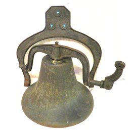 Vintage Cast Iron Farm Bell