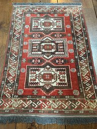 Small Kilim Style Area Carpet