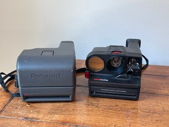 Lot Of 2 Polaroid Cameras