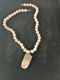 Rose Quartz Necklace