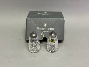 Waterford Salt And Pepper Shakers