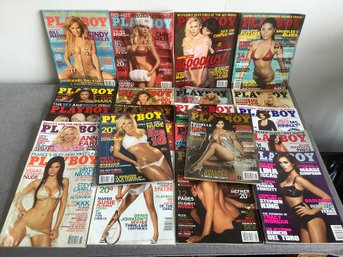 Mixed Playboy Magazine Lot #4