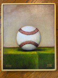 Daniel Kessler Baseball Small Canvas Print