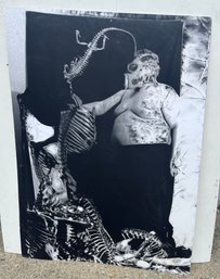 Two Large Photo Process Prints On Foam Board
