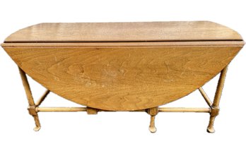 VTG Mid-Century Coffee Table Drop-leaf Gate-leg Baker Furniture NYC Stylized Legs