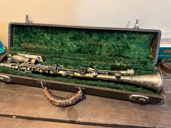 Gladiator Sterling Silver Clarinet By H M White Co.  Cleveland Ohio  1919-1930