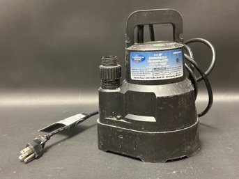 A Submersible Utility Pump, 1/4 HP, By Superior Pump