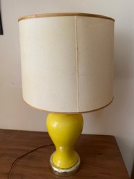 Yellow Table Lamp 3