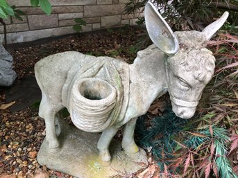 Concrete Garden Donkey - Very Heavy!