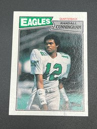 1987 Topps Randall Cunningham Rookie Card