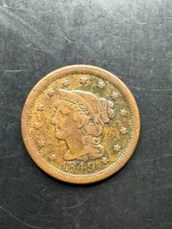 1849 Liberty Head Large Cent