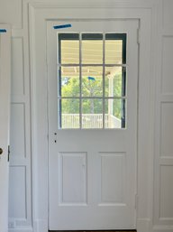 An Exterior Wood Door - 9 Lite - X2D - Room O22