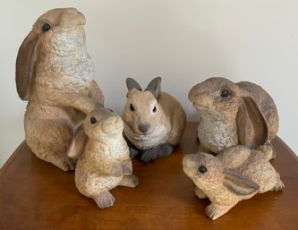 5 Adorable Rabbit Statues