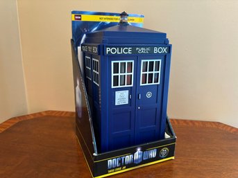 The Talking Tardis Cookie Jar