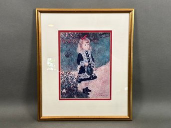 Pierre-Auguste Renoir, Fine Art Print, A Girl With A Watering Can