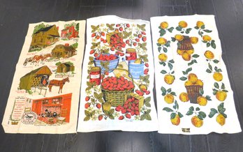 3 Kay Dee Linen Tea Towels