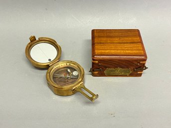 Repro Brass Compass