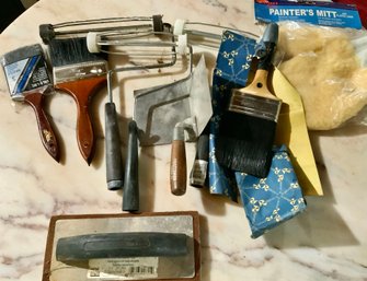 Painter Lot ~ New Vintage Rubberset Paintbrush, Paintbrushes, Rollers & More ~