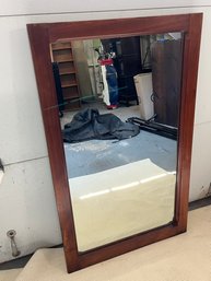 Heavyweight Solid Wood Wall Mirror 26 X 42