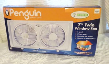 Penguin Window Fan New In Box 1 Of 2