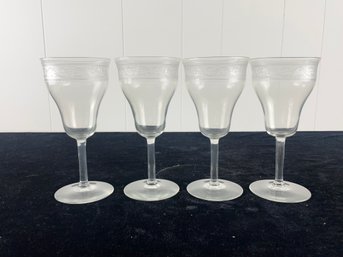 Clear Glass Wine Glasses Collection