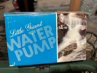 Vintage Little Giant Water Pump