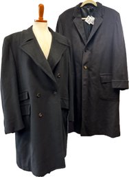 Cashmere Overcoats - Men's Medium