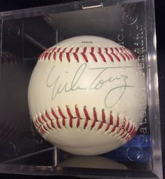 Mike Torrez Autographed Baseball - K