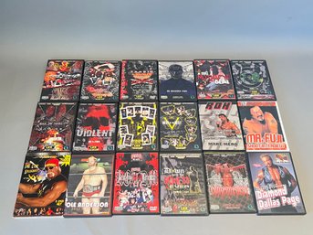 Lot Of 18 Wrestling DVDs