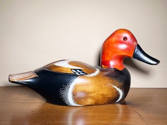 A Hand Painted Decoy