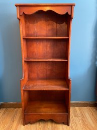 Vintage Maple Bookcase/shelf