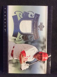 2007 Upper Deck Game Materials Bobby Abreu Jersey Relic Card - K