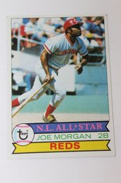 1979 Joe Morgan Reds Baseball Card